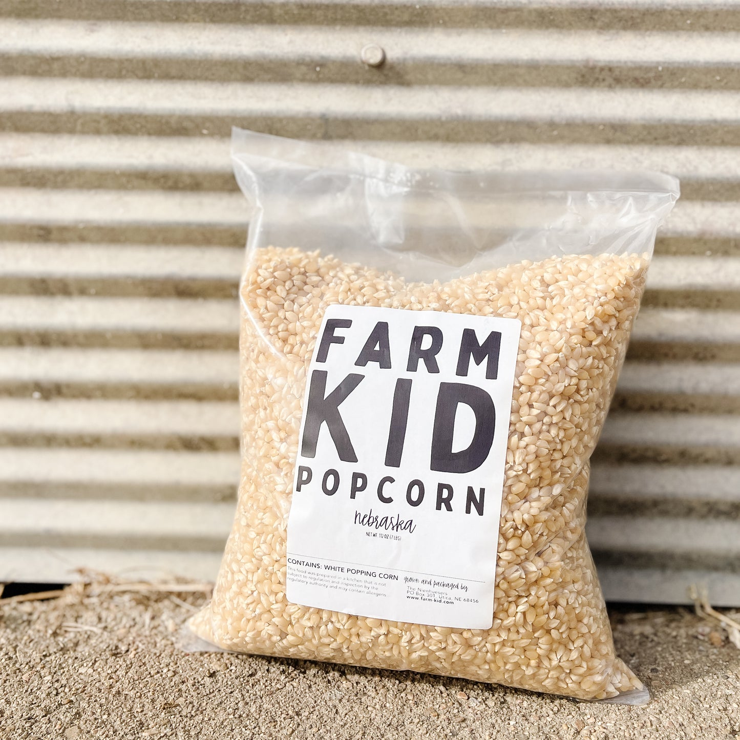 Bag of White Popcorn - 7lbs